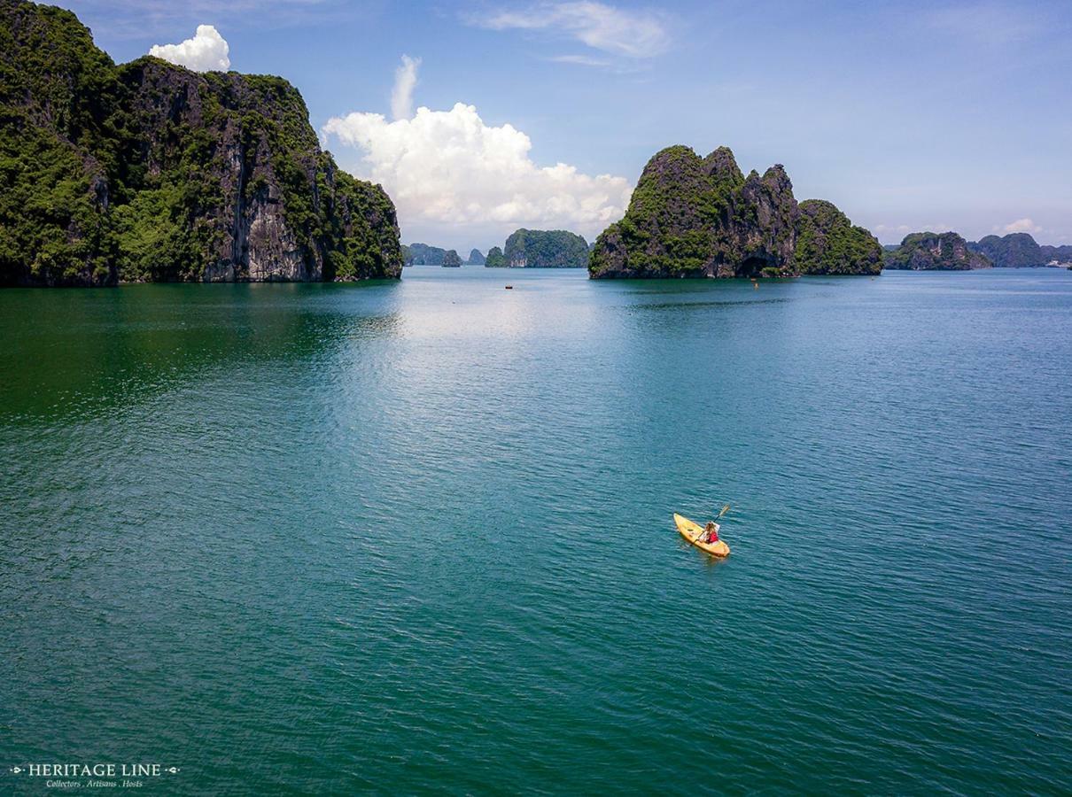 Heritage Line Violet Cruise - Halong Bay & Lan Ha Bay Χα Λονγκ Εξωτερικό φωτογραφία