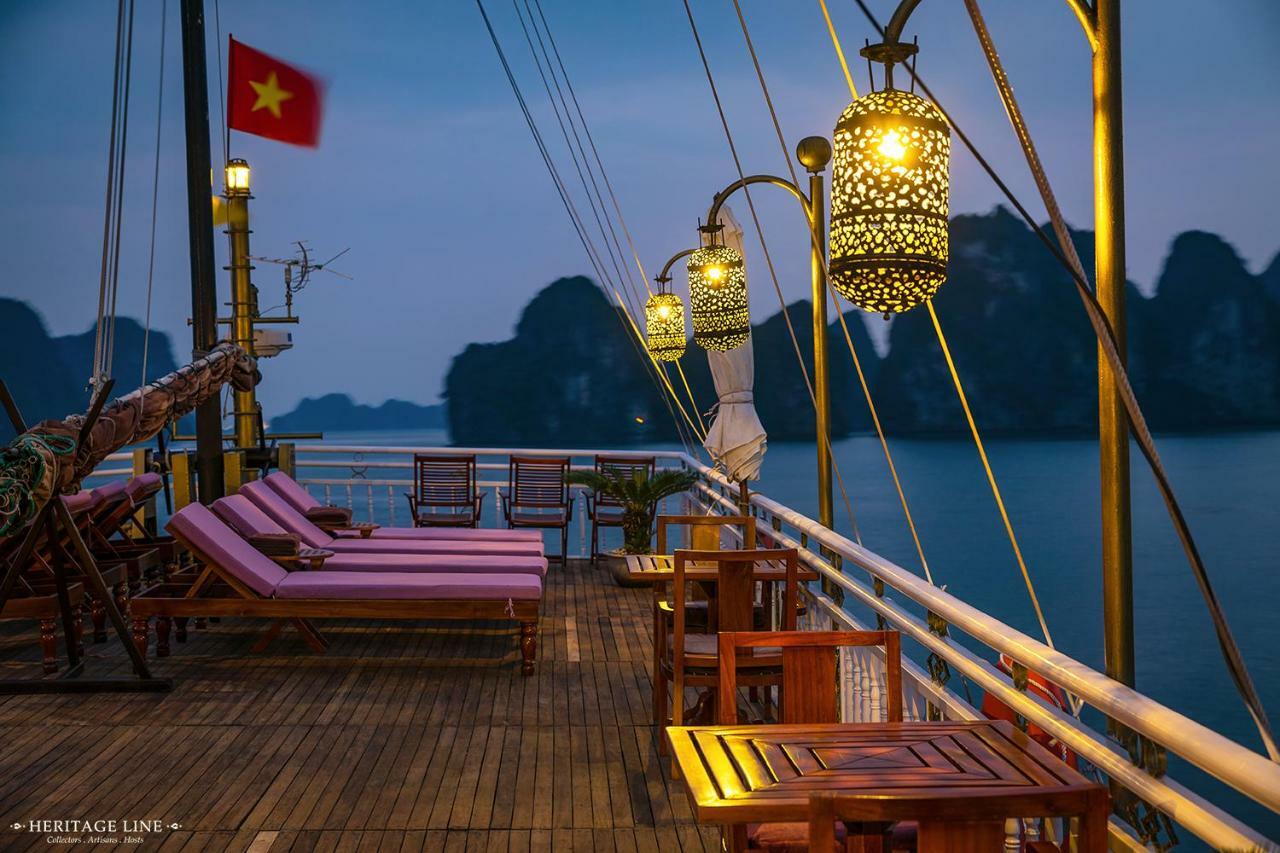 Heritage Line Violet Cruise - Halong Bay & Lan Ha Bay Χα Λονγκ Εξωτερικό φωτογραφία