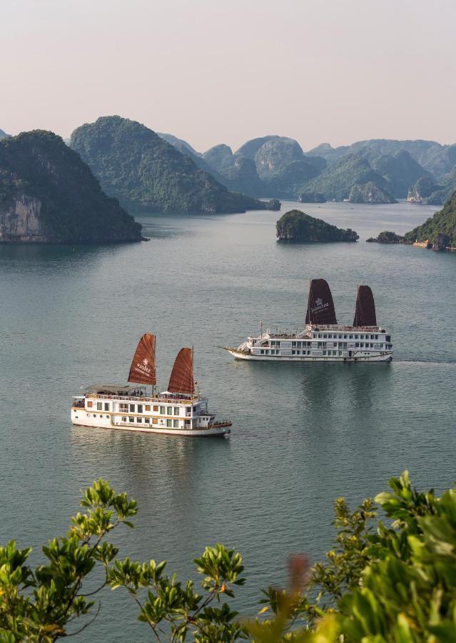 Heritage Line Violet Cruise - Halong Bay & Lan Ha Bay Χα Λονγκ Εξωτερικό φωτογραφία
