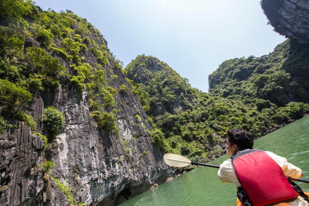 Heritage Line Violet Cruise - Halong Bay & Lan Ha Bay Χα Λονγκ Εξωτερικό φωτογραφία