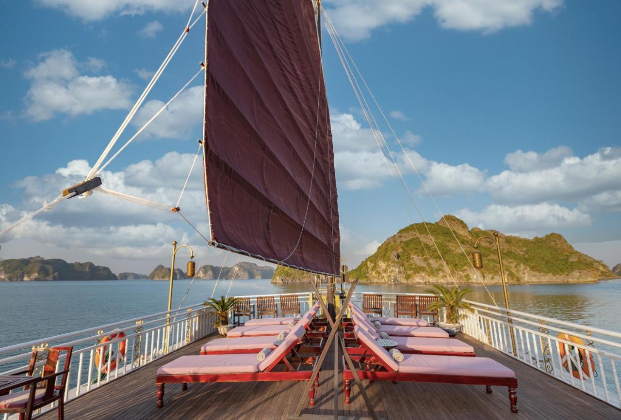 Heritage Line Violet Cruise - Halong Bay & Lan Ha Bay Χα Λονγκ Εξωτερικό φωτογραφία