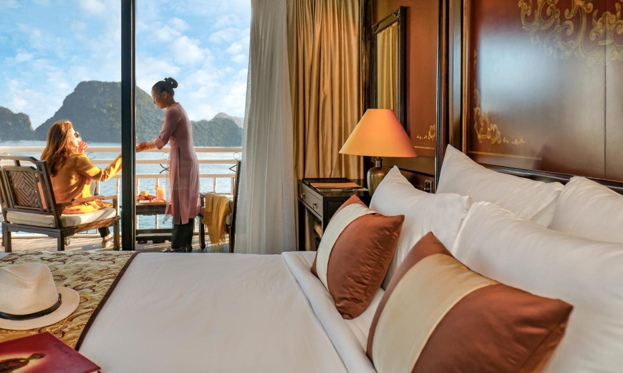 Heritage Line Violet Cruise - Halong Bay & Lan Ha Bay Χα Λονγκ Εξωτερικό φωτογραφία