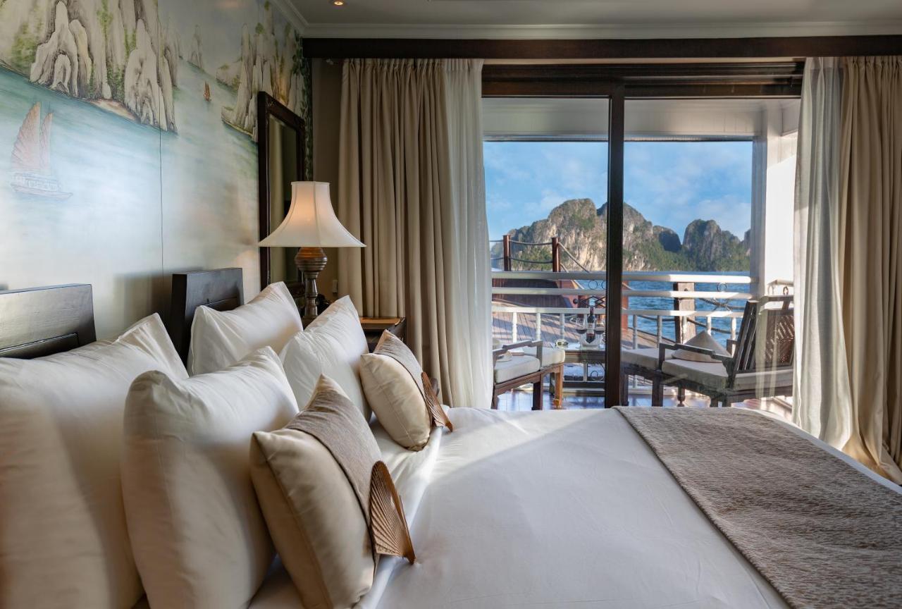 Heritage Line Violet Cruise - Halong Bay & Lan Ha Bay Χα Λονγκ Εξωτερικό φωτογραφία